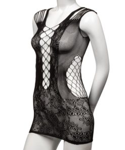 CALEXOTICS - PEEK-A-BOO MINI DRESS ONE SIZE