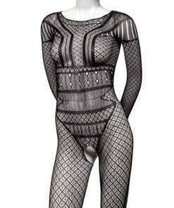 CALEXOTICS - LACE BODY SUIT PLUS SIZE