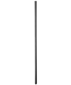 ALL BLACK - 6MM URETHRAL PROBE SILICONE