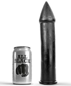 ALL BLACK - DILDO 24 CM