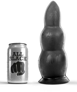 ALL BLACK - ANAL PLUG 23 CM