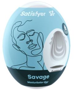 SATISFYER - SAVAGE MASTURBATOR EGG