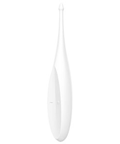 SATISFYER - TWIRLING FUN TIP VIBRATOR WHITE