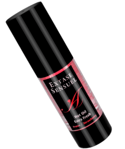 EXTASE SENSUAL - STRAWBERRY STIMULATING OIL HEAT TRIP 35 ML