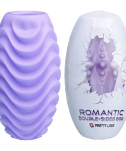 PRETTY LOVE - DOUBLE SIDED LILAC MASTURBATOR EGG