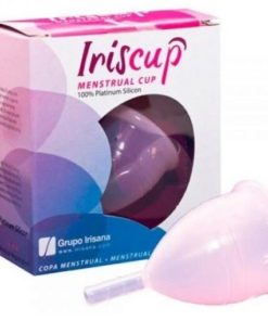 IRISCUP - SMALL PINK MONTH CUP A + FREE STERILIZER BAG