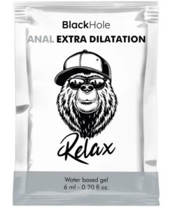 BLACK HOLE - WATER BASED GEL EXTRA DILATATION 6 ML SINGLE DOSE
