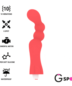 G-SPOT - GOHAH VIBRATOR LIGHT RED