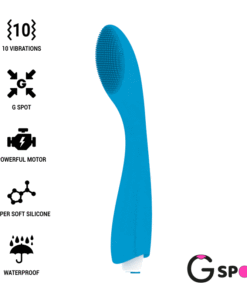 G-SPOT - GYLBERT TURQUOISE BLUE G-SPOT VIBRATOR