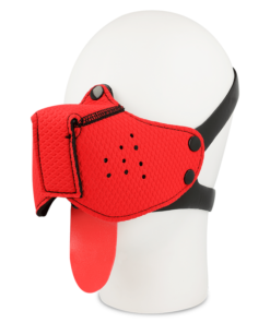 OHMAMA FETISH DOG MUZZLE - RED
