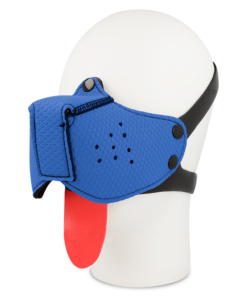 OHMAMA FETISH DOG MUZZLE - BLUE