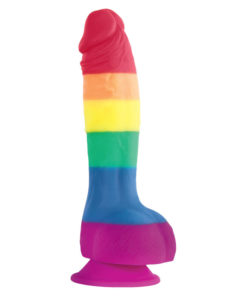 PRIDE - LGBT FLAG DILDO 15 CM