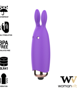 WOMANVIBE - BUGSY SILICONE RABBIT STIMULATOR