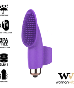 WOMANVIBE - AISHA SILICONE STIMULATOR FINGER