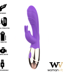 WOMANVIBE - VIORA SILICONE RECHARGEABLE VIBRATOR