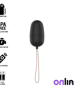 ONLINE - REMOTE CONTROL VIBRATING EGG M BLACK