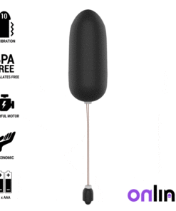 ONLINE - WATERPROOF VIBRATING EGG BLACK