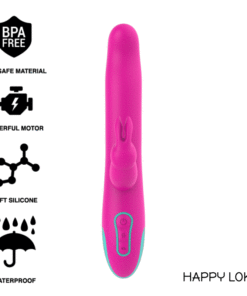 HAPPY LOKY - PLUTO RABBIT VIBRATOR  ROTATOR WATCHME WIRELESS TECHNOLOGY COMPATIBLE