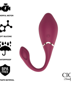 CICI BEAUTY - PREMIUM SILICONE EGG VIBRATOR REMOTE CONTROL