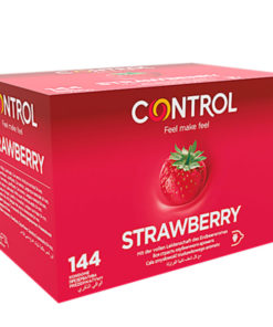 CONTROL - ADAPTA STRAWBERRY CONDOMS 144 UNITS