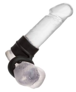 CALEXOTICS - ALPHA DUAL MAGNUM RING BLACK