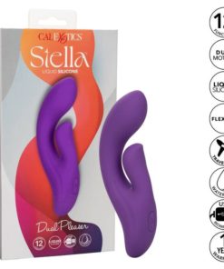 CALEXOTICS - STELLA DUAL PLEASER VIOLET