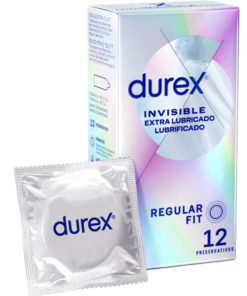 DUREX - INVISIBLE EXTRA LUBRICATED 12 UNITS