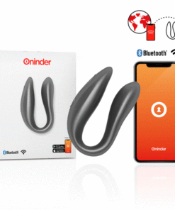 ONINDER G-SPOT  CLITORAL STIMULATOR BLACK - FREE APP
