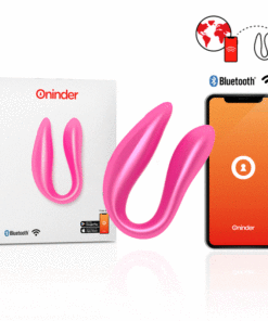 ONINDER G-SPOT  CLITORAL STIMULATOR PINK - FREE APP
