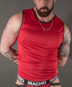 MACHO RED T-SHIRT S/M