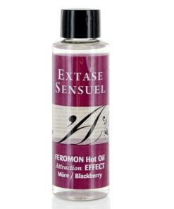 EXTASE SENSUAL - HEATING EFFECT MASSAGE OIL WITH BLACKBERRY PHEROMONES 100 ML