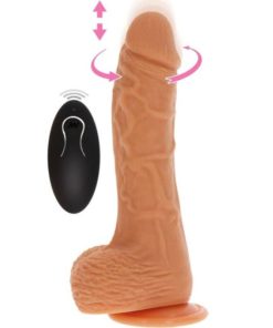GET REAL - UPDOWN ROTATING VIBR DILDO SKIN