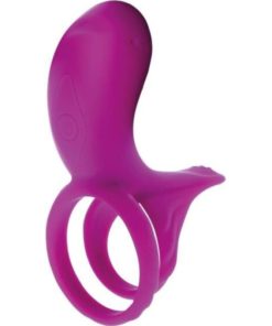 XOCOON - COUPLES STIMULATOR RING FUCHSIA