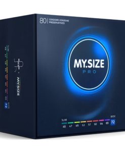 MY SIZE - PRO CONDOMS 72 MM 80 UNITS