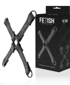 FETISH SUBMISSIVE - VEGAN LEATHER HANDCUFF UNION