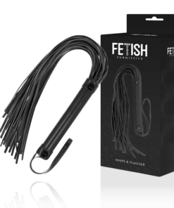 FETISH SUBMISSIVE - VEGAN LEATHER WHIP