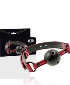 FETISH SUBMISSIVE DARK ROOM - BREATHABLE GAG