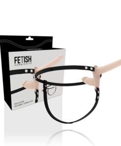FETISH SUBMISSIVE HARNESS - DOUBLE PENETRATION FLESH