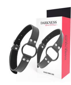 DARKNESS - GAG WITH RING DIAMETER 3.6 CM