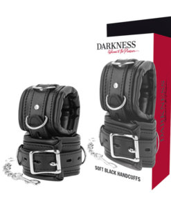DARKNESS - PADDED BDSM HANDCUFFS