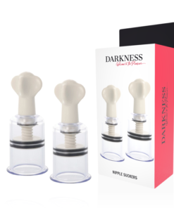DARKNESS - TRANSPARENT NIPPLE STIMULATING WAVES 5CM DIMETER