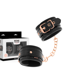 BEGME -  BLACK EDITION PREMIUM HANDCUFFS WITH NEOPRENE LINING