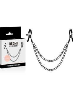 BEGME - RED EDITION NIPPLE CLIPS WITH CHAIN