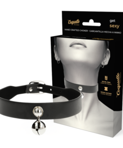 COQUETTE CHIC DESIRE - VEGAN LEATHER NECKLACE WOMAN RATTLE ACCESSORY