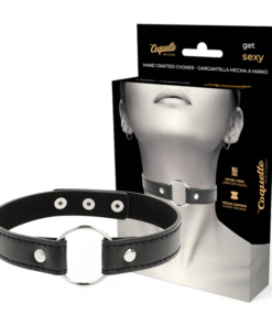 COQUETTE CHIC DESIRE - VEGAN LEATHER NECKLACE WOMAN ACCESSORY