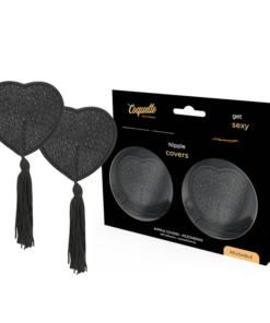 COQUETTE CHIC DESIRE - NIPPLE COVERS BLACK