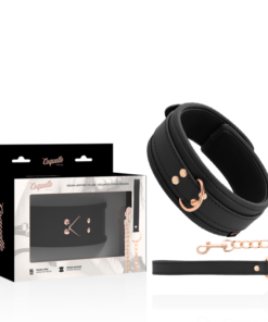 COQUETTE CHIC DESIRE - FANTASY VEGAN LEATHER COLLAR WITH NEOPRENE LINING