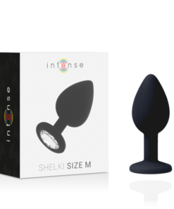 INTENSE - SHELKI M ANAL PLUG BLACK