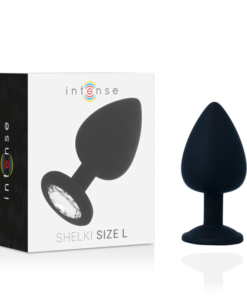 INTENSE - SHELKI L ANAL PLUG BLACK
