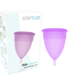 STERCUP - FDA SILICONE MENSTRUAL CUP VIOLET - SIZE S